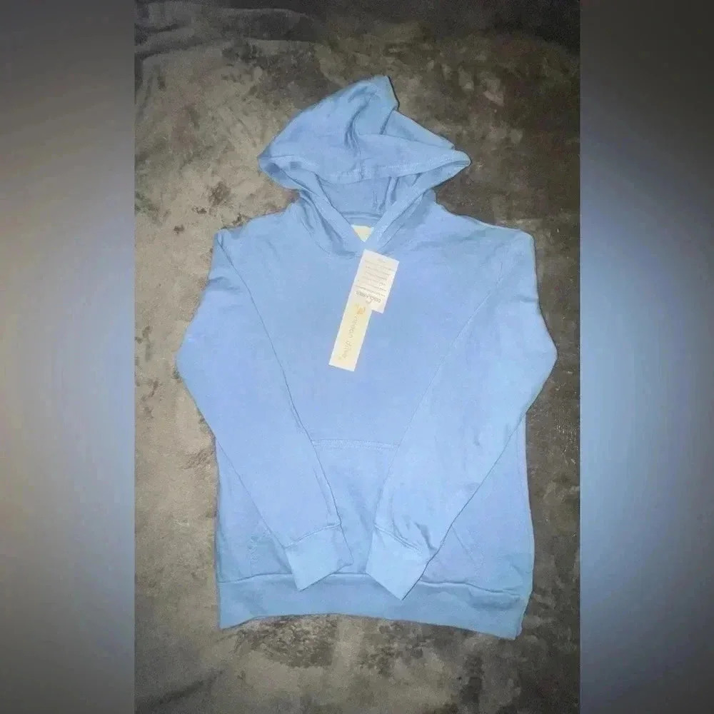 Ocean Drive Light Blue Kids Hoodie Sweatshirt